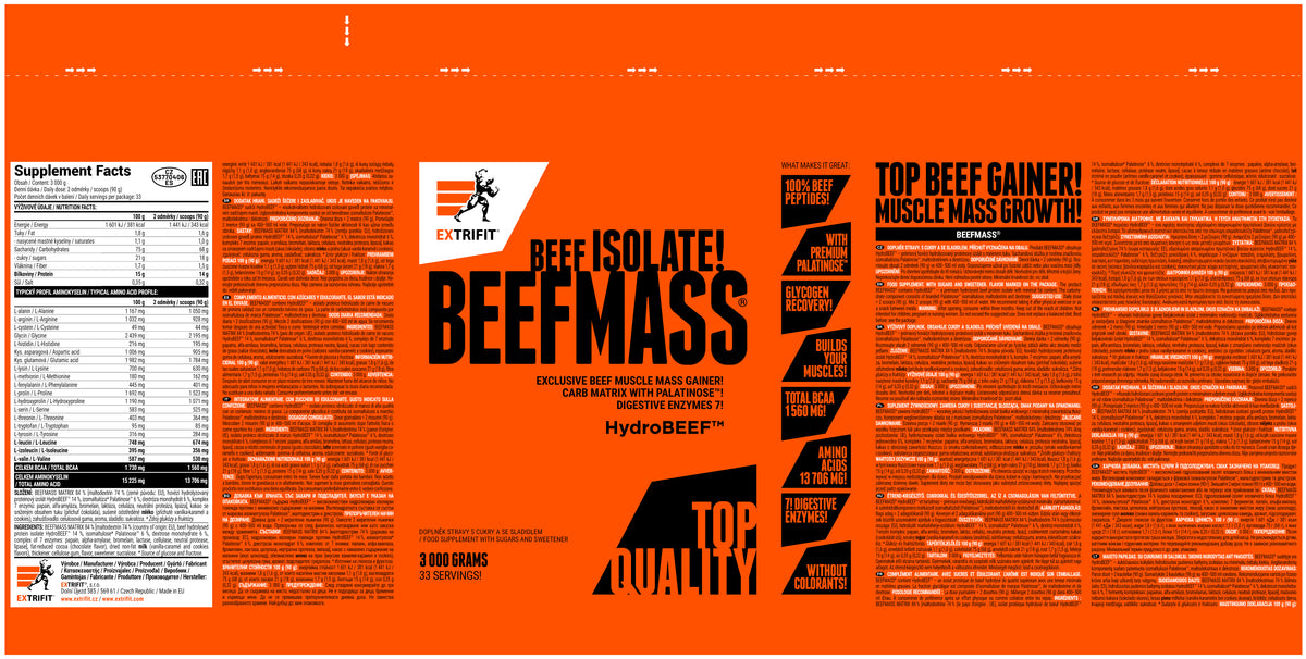 Extrifit BeefMass 3000 g
