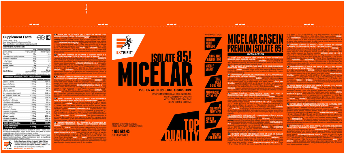 Extrifit Micelar Casein 1000 g
