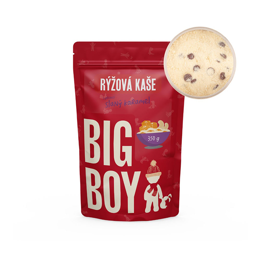 Big Boy Rýžová Kaše 350 g slaný karamel