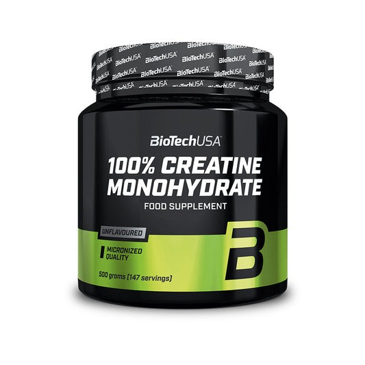 BioTech 100% Creatine Monohydrate 500 g unflavoured