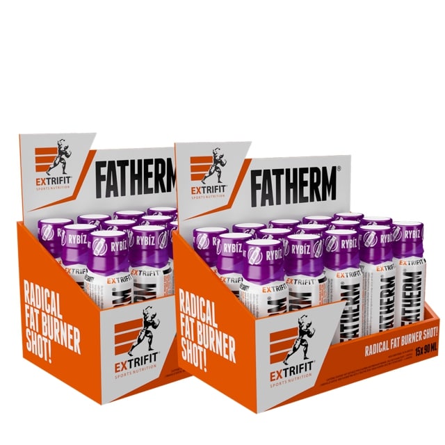 AKCE 1+1 Extrifit Fatherm Shot 15 x 90 ml