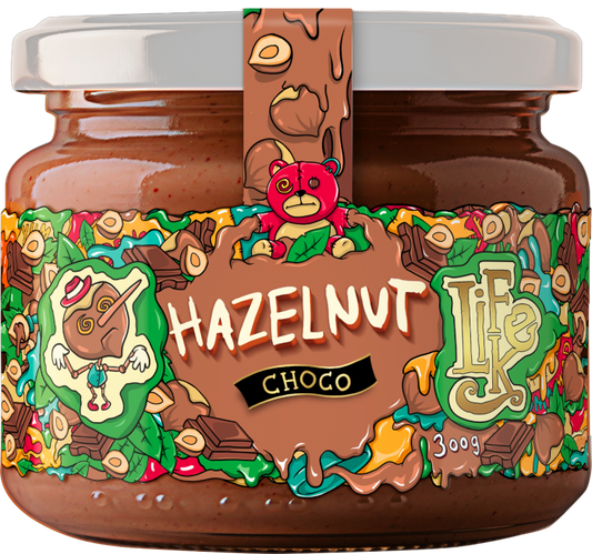 LifeLike Hazelnut 300 g choco