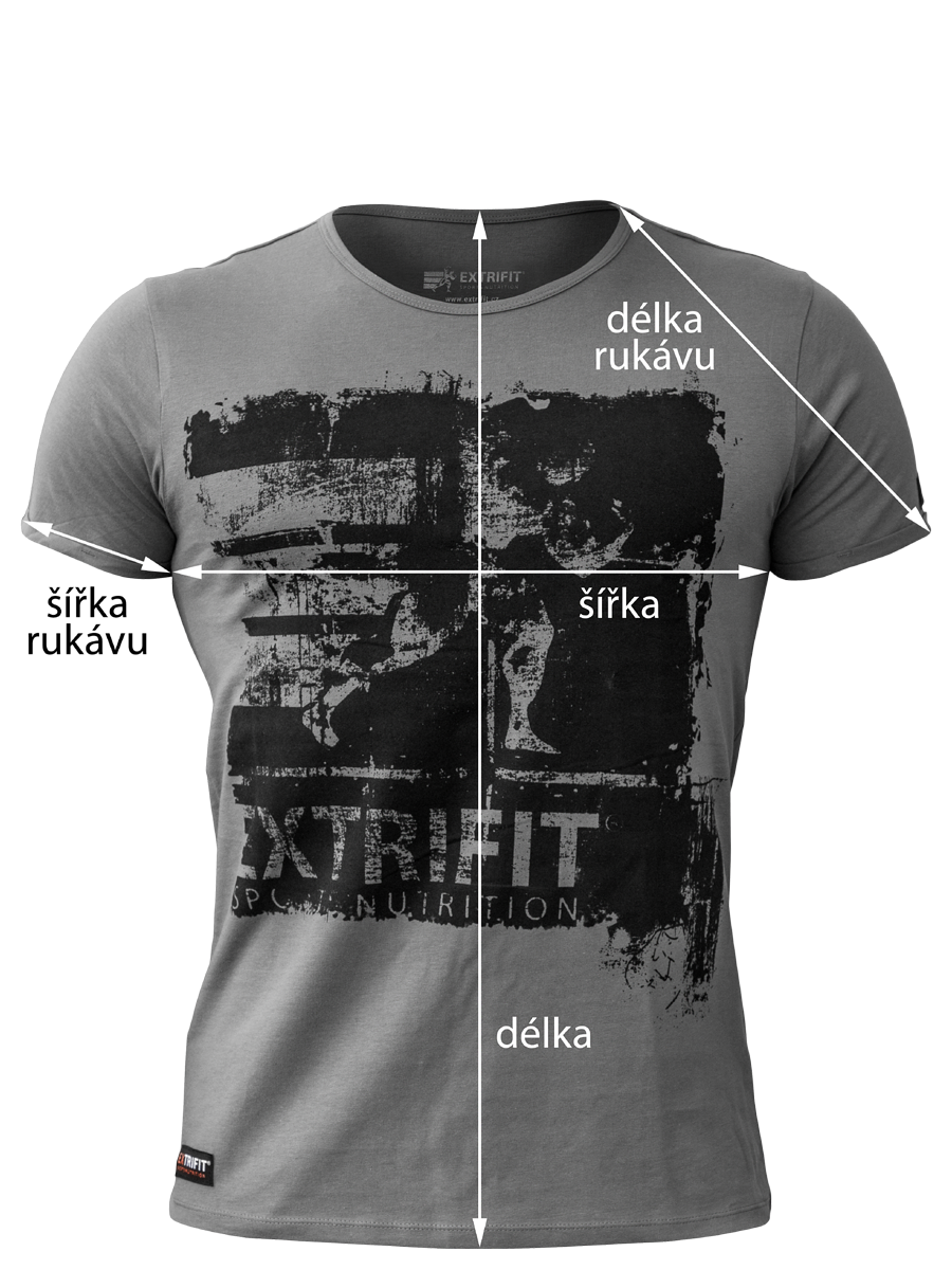 Extrifit Triko 28 šedá