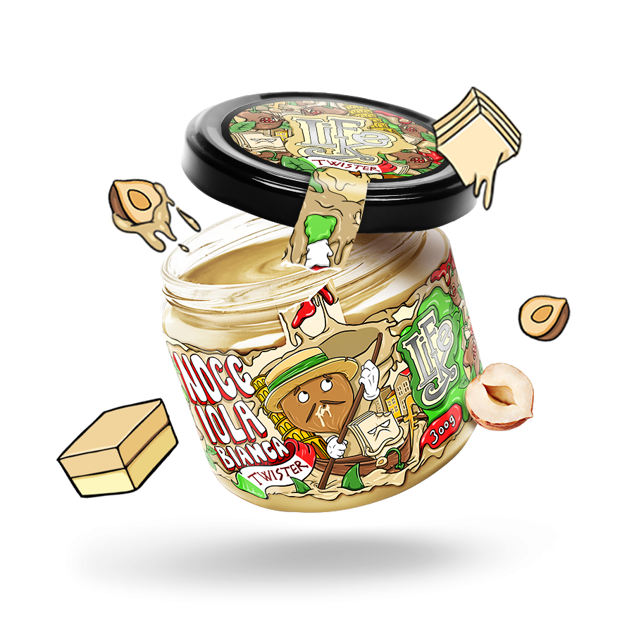 LifeLike Twister 300 g nocciola bianca