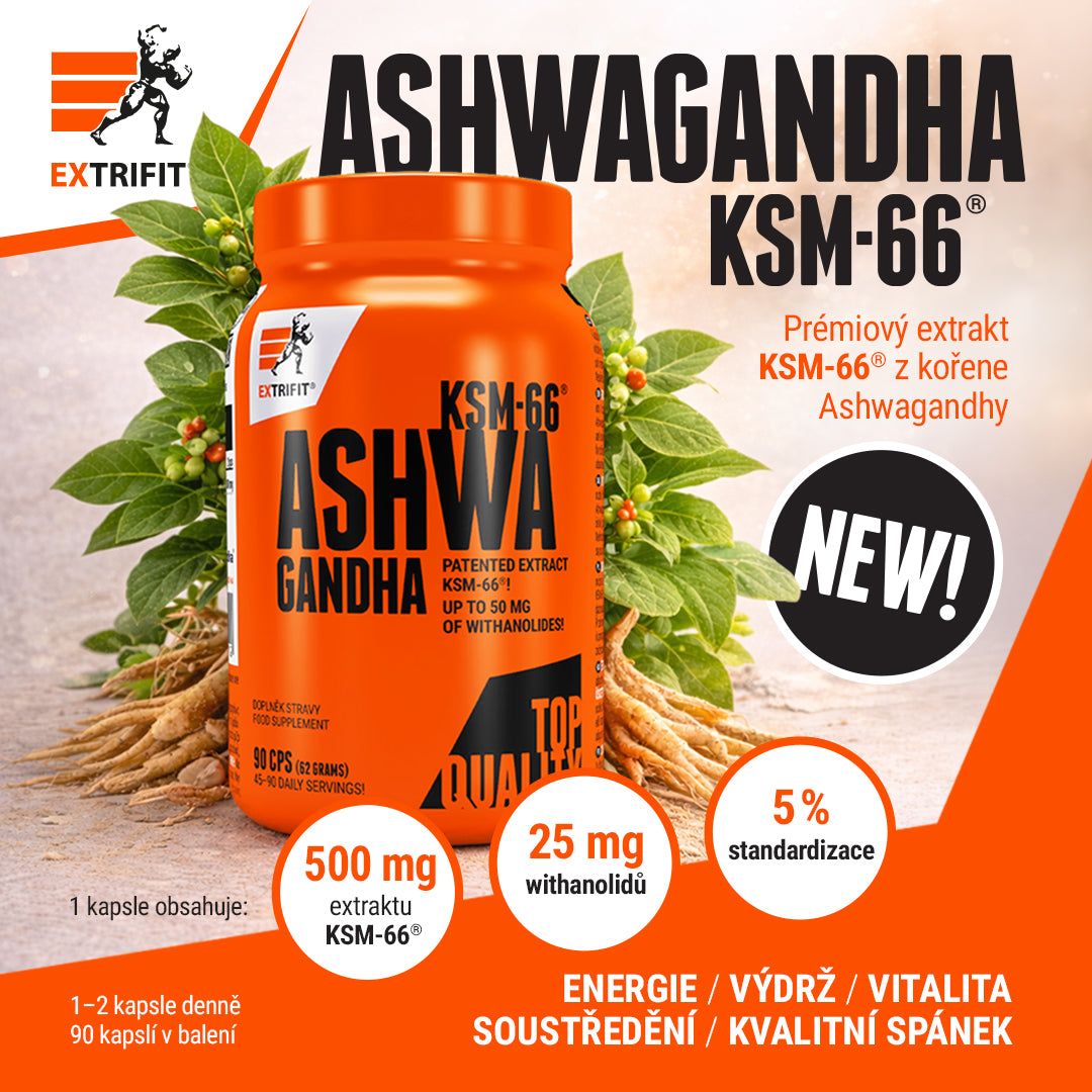 Extrifit Ashwagandha KSM-66® 90 cps