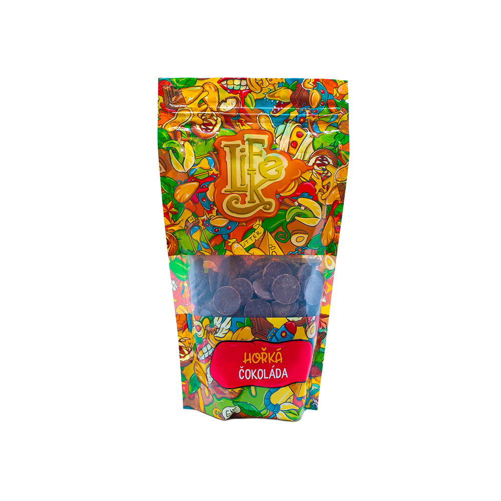 LifeLike Hořká čokoláda 250 g