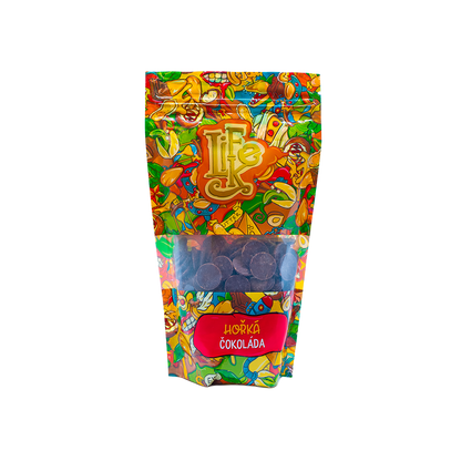 LifeLike Hořká čokoláda 250 g