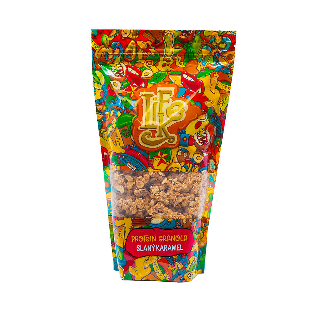 LifeLike Protein Granola 400 g slaný karamel