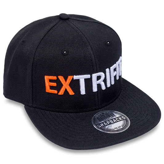 Extrifit Kšiltovka černá rovný kšilt