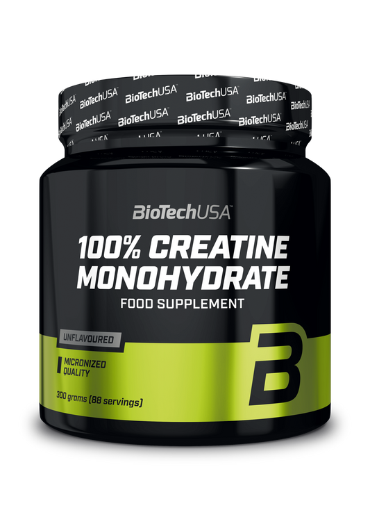BioTech 100% Creatine Monohydrate 300 g unflavoured