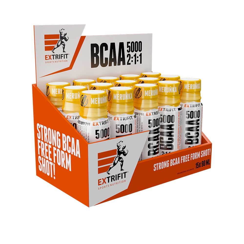 Extrifit BCAA 5000 2:1:1 Shot 15 x 90 ml