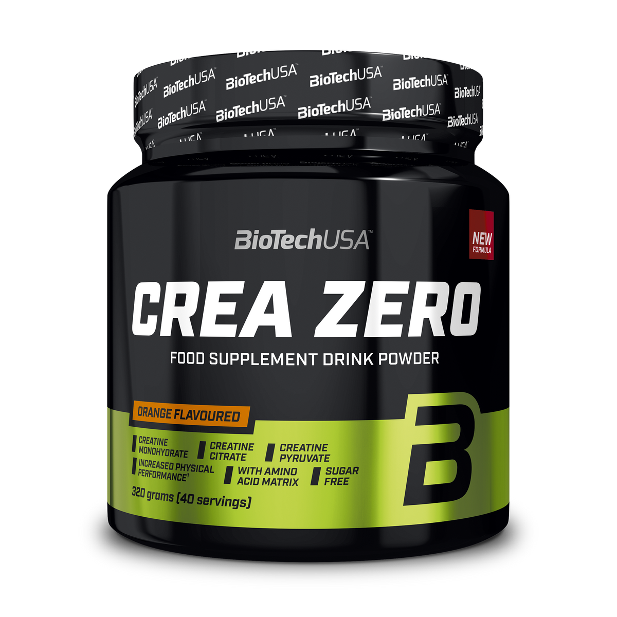BioTech Crea Zero 320 g orange