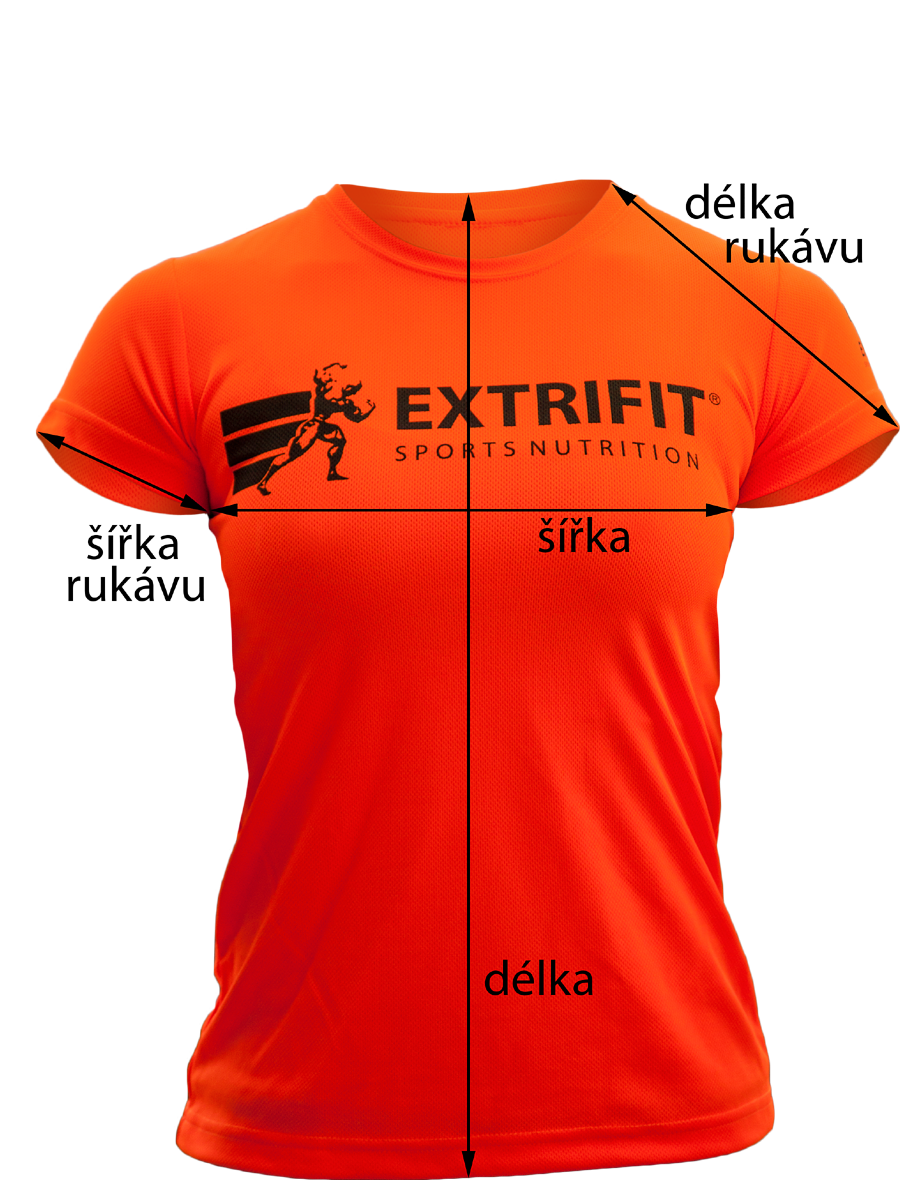Extrifit Triko 10 dámské oranžová