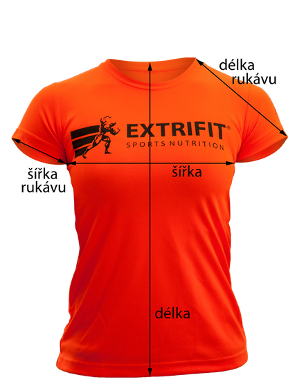 Extrifit Triko 10 dámské oranžová