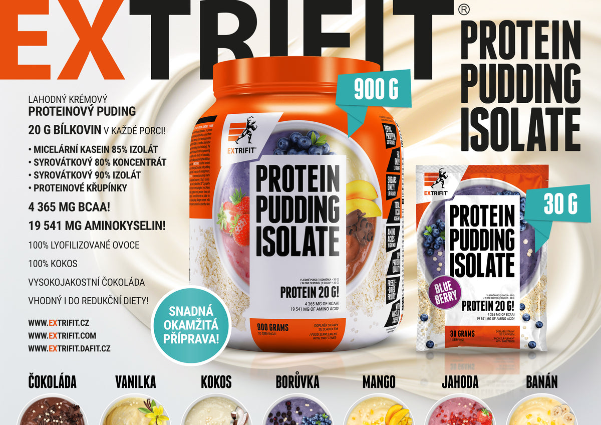 Extrifit Protein Pudding Isolate 900 g