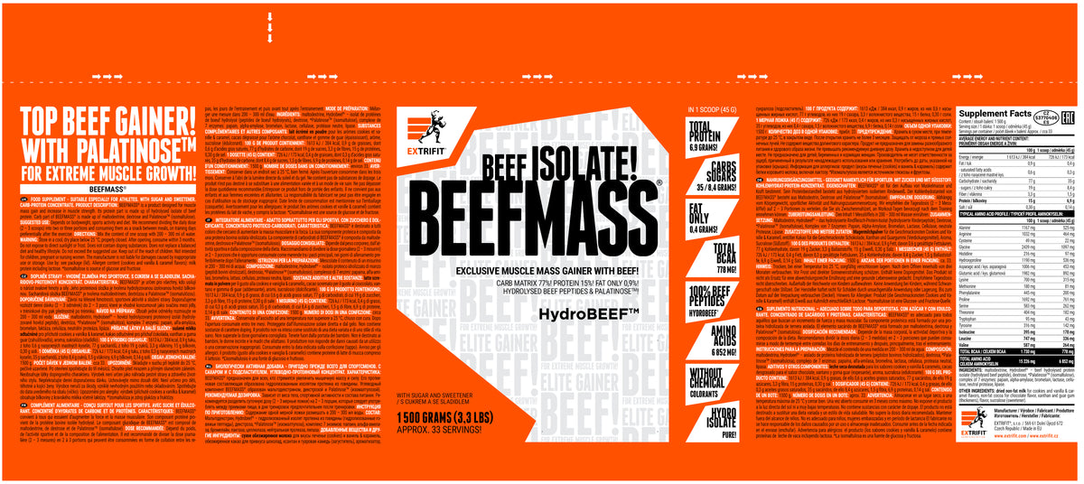 Extrifit BeefMass 1500 g