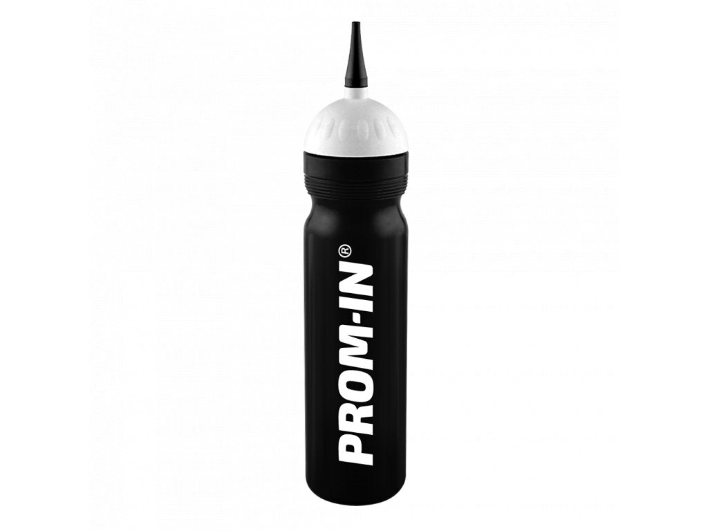 Prom-In Bidon velké logo 1000 ml černá s hubicí
