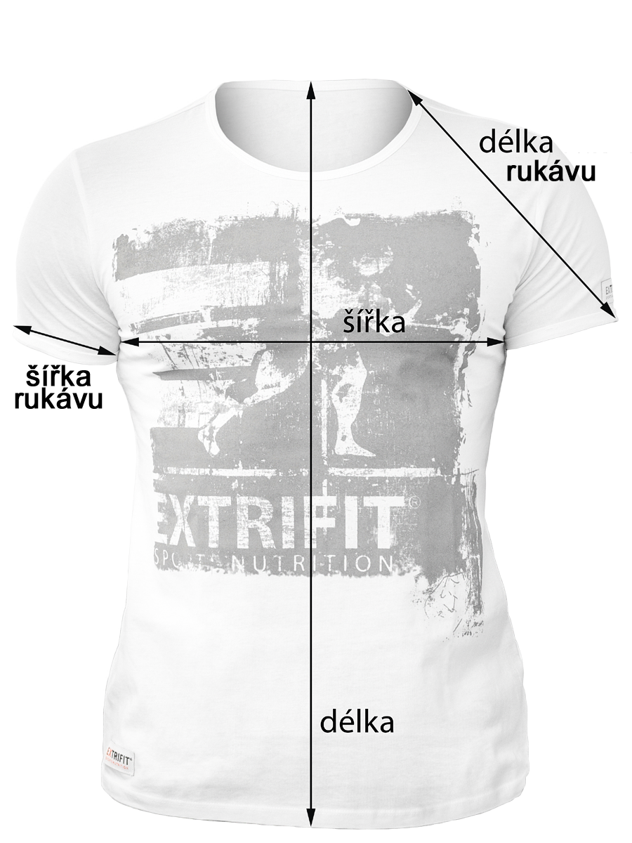 Extrifit Triko 04 bílá