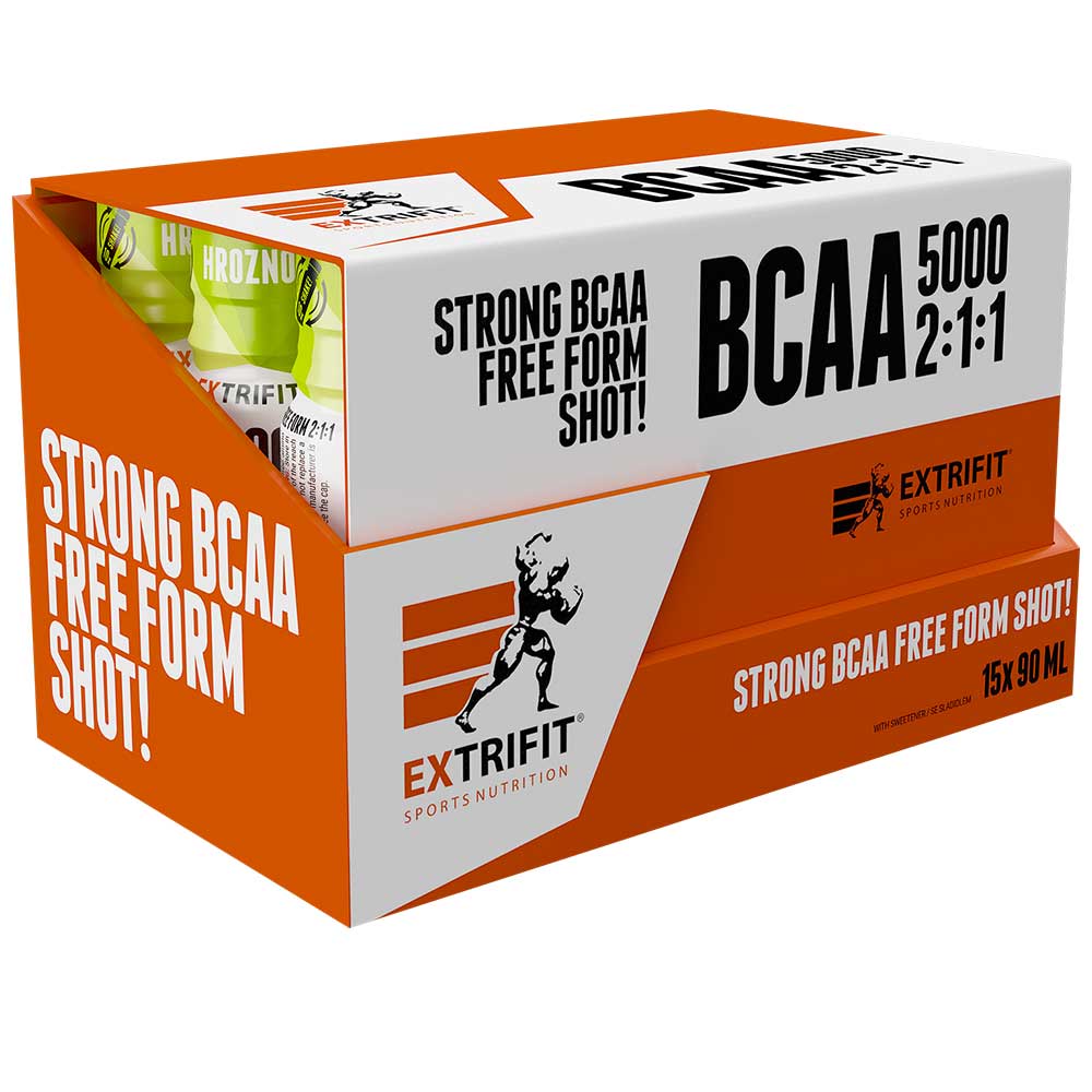 Extrifit BCAA 5000 2:1:1 Shot 15 x 90 ml