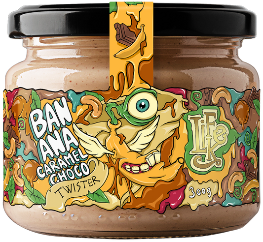 LifeLike Twister 300 g banana caramel choco