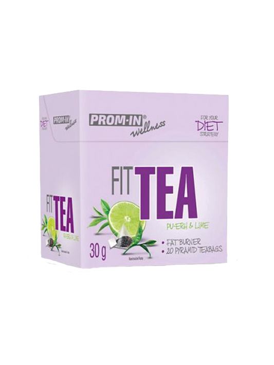 Prom-In Fit Tea 20 x 1,5 g pu-erh limetka spalovač tuků