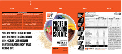 Extrifit Protein Pudding Isolate 900 g
