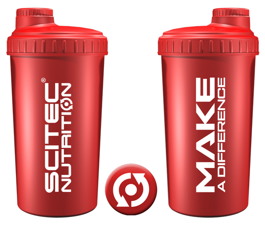Scitec Nutrition Šejkr 700 ml červená (make a difference)