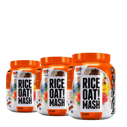 AKCE 3x Extrifit Rice Oat Mash 900 g