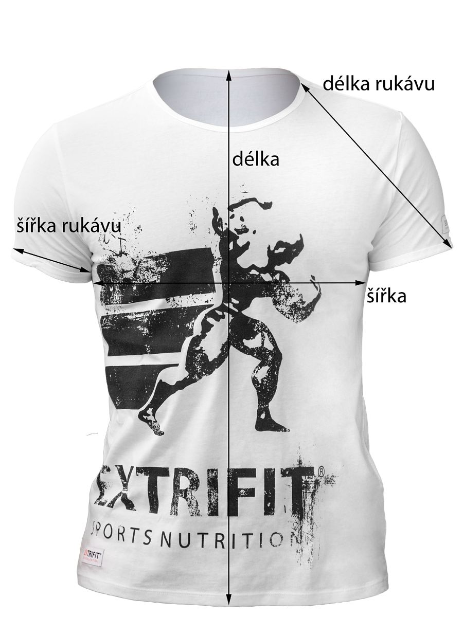 Extrifit Triko 06 bílá