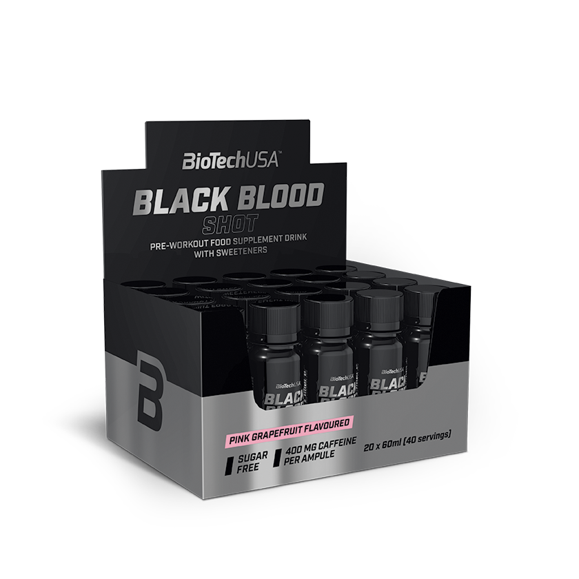 BioTech Black Blood Shot 20 x 60 ml
