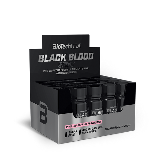 BioTech Black Blood Shot 20 x 60 ml