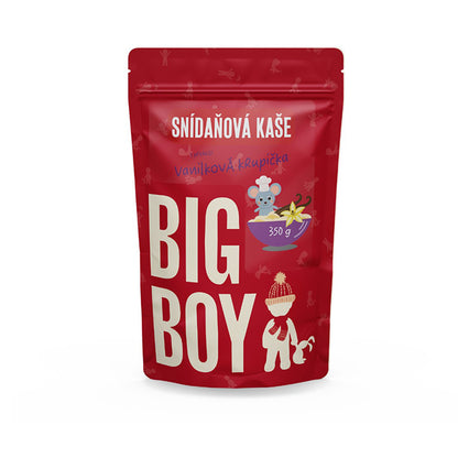Big Boy Snídaňová Kaše 350 g vanilková krupička