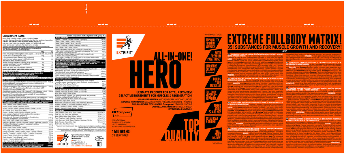 Extrifit Hero 1500 g