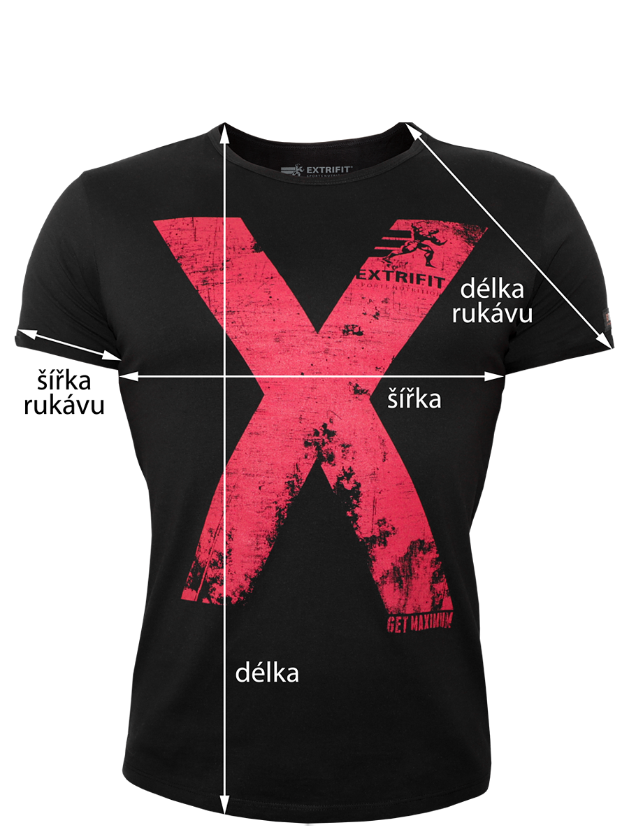 Extrifit Triko 35 X černá