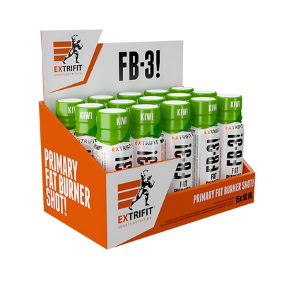 Extrifit FB-3! Fat Burner Shot 15 x 90 ml