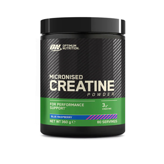 Optimum Nutrition Micronised Creatine Powder 360 g blue raspberry