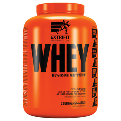 AKCE Extrifit 100% Whey Protein 2000 g + ZDARMA Šejkr 600 ml
