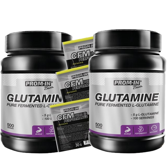 2x L-Glutamine + 3x CFM Pure Performance