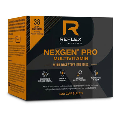 Reflex Nexgen PRO + Digestive Enzymes 120 kapslí